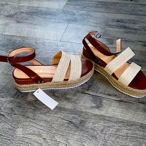 Shein platform sandals